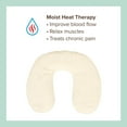 thumbnail image 2 of Bed Buddy White Natural Grains Neck Pillow, Sore Muscle and Pain Relief, Moist Heat Aromatherapy, 2 of 6