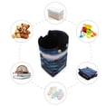 thumbnail image 7 of Yayeee Freestanding Laundry Hamper with Handle Collapsible Large Storage Basket for Clothes, Ocean Waves, 7 of 7