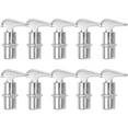 thumbnail image 1 of KAKOWELY Étagères de Rangement en Métal 10 Pcs Supports et Rails Réglables Chevilles d'Étagère en Métal pour Étagères Murales Clips d'Étagères Réglables pour Support d'Armoire, 1 of 4