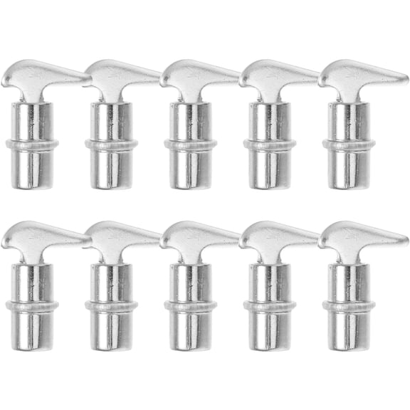Voiceine 10pcs Steel Shelf Pegs for Adjustable Wall Mounted Shelves Metal Shelf Clips for Storage Shelves Adjustable Shelf Brackets for Cabinet Shelves