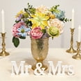 thumbnail image 6 of Garvee 30 Pcs Artificial Silk Flowers for Decoration, Colorful Faux Flower Bouquet, Realistic Floral Arrangement for Home Table Centerpieces, Wedding Party Decor & Mother's Day Gifts for Mom, Pastel, 6 of 8