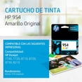 thumbnail image 2 of Cartucho de tinta HP 954 Amarillo Original L0S56AL Para HP Deskjet 7740 7720 8710 8720 8730 8210, 2 of 2