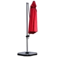 thumbnail image 2 of Patiojoy Parasol Déporté d'Extérieur 11 Pieds pour Patio avec Base Rouge, 2 of 3