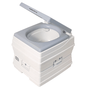 

Dock Edge Passport Potty Portable Toilet - Grey - 18L