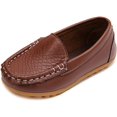 thumbnail image 1 of Toddler Little Kid Boys Girls Soft Slip On Loafers Dress Flat Shoes, 1 of 9
