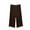 Coffee, variant on Womens Wide Leg Capri Pants Straight Loose Fit Baggy Pants Clothes Under $5.00 Summer Casual Lounge Pajama Pants