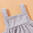 thumbnail image 3 of "Aayomet Baby Bodysuit Baby Rompers Baby Girl Boy Quilted Sweatshirt Romper Solid Color Long Sleeve Onesie Shirt Cute Fall Winter Clothes,Gray 12-18 Months", 3 of 5