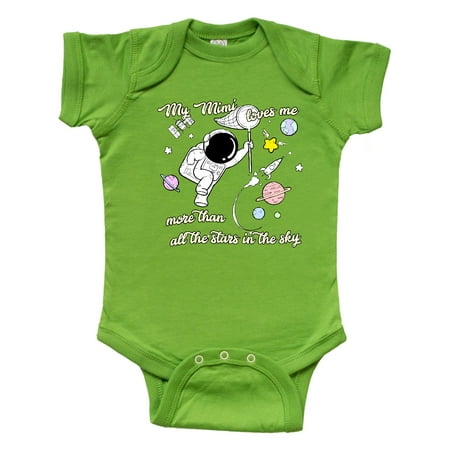

Inktastic My Mimi Loves Me Gift Baby Boy or Baby Girl Bodysuit