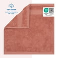 thumbnail image 2 of Cotton Paradise 100% Cotton 4 Piece Washcloths, Soft Absorbent Small Hand Face Towels Wash Rags for Body, Coral, 2 of 6