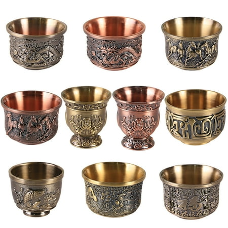 

Beechoice Retro Teacup Zinc Alloy Rhinestone Metal Crafts Gifts Home Decoration Tea Cups Floral Tea Cups For Women Valentine s Day Birthday Decoration