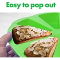 thumbnail image 4 of NOGIS Silicone Scone Pan For Baking Triangle Cavity Cornbread Pan 8 Cavity Cake Pans,muffin Pan,pizza Slices Pan, Soap Mold, Soap Bakeware Sets 1pcs Green, 4 of 7