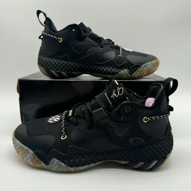Adi - das Harden Vol 6 J Boost Basketball Shoes Men's Size 6 Black NWT GZ2012