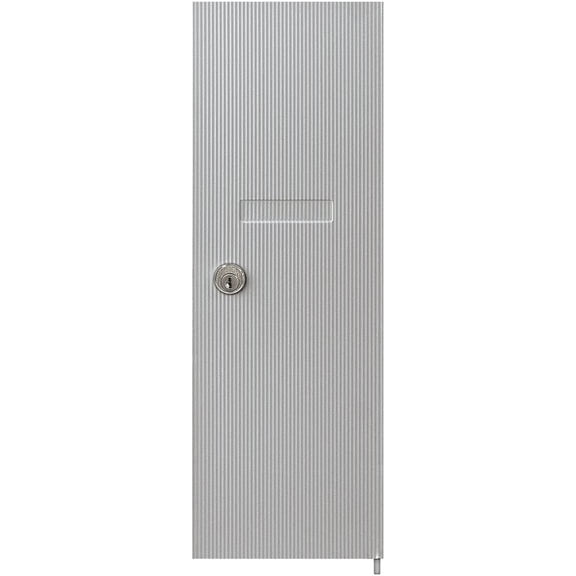 Salsbury Industries 3551ALM Replacement Door and Lock for Vertical Mailbox with Keys, Aluminum