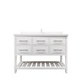 thumbnail image 1 of SERA New Fiory Bathroom Vanity Pure White Knock Down, 1 of 5