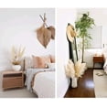 thumbnail image 4 of Plumas de hierba de pampa seca, 15 unidades de plantas secas naturales altas, tallos de flores artificiales de caña sintética para arreglos de boda, jarrón, puerta, corona, decoración, color blanco Sincero  Juguete, 4 of 6