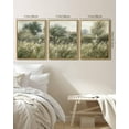 thumbnail image 3 of Drsoum Vintage Landscape Wall Art Country Meadow Field Wall Prints Classic Retro Farmhouse Rustic Decorations for Office Bedroom 11x14in3pcs Natural Framed, 3 of 5