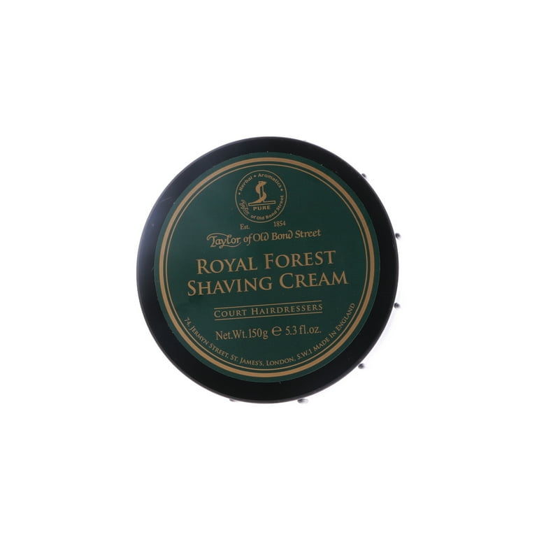Taylor of Old Bond Street Shaving Cream Bowl, Royal Forest, 5.3 oz | Rasiergele