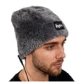 thumbnail image 3 of jobturf Winter Hats for Men Soft Comfy Warm Fuzzy Beanie Trendy Solid Color Skull Cap Windproof Snow Ski Beanies Hat for Cold Weather, 3 of 7