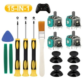 Repair Tool Kit For Xbox One S X Xbox 360 Ps4 And Ps3 Tsv 7 In 1 Screwdriver Pry Repair Tool Set For Controllers And Console T6 T8h And T10h Screwdriver