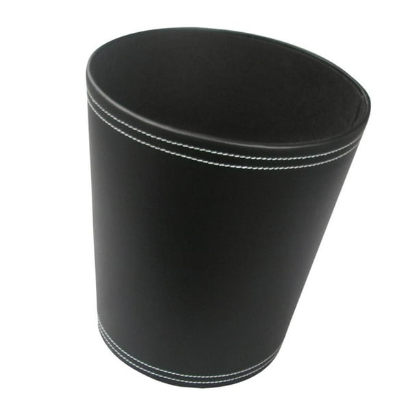 Cubo de basura negro/para cocina, dormitorio, oficina, cubo de basura, cubo de basura, almacenamiento