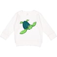 thumbnail image 2 of Inktastic Sea Turtle with Swirls Toddler Sweatshirt, 2 of 4