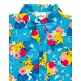 thumbnail image 5 of Pokemon Pikachu Matching Family Hawaiian Button Down Shirt Toddler to Big Kid, 5 of 5