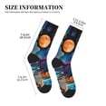 thumbnail image 3 of Bingfone Compression Socks for Women and Men Long Socks for Running Athletic Cycling Nurse- Fantasy Cosmic Landscape, 3 of 7