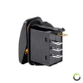 thumbnail image 4 of 5pc 12V DC 20A 4-Pin LED ON-(ON) SPDT Rocker Switch Kit - AMBER, 4 of 4