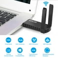 thumbnail image 3 of BAKIBO USB Wifi Adapter for Desktop PC, 2.4G/5GHz Wireless Network Adapter Mini WiFi Dongle 1300Mbps Dual Band with 2dBi Antenna for Laptop Supports Windows 11/10/8/8.1/7/Vista/XP/2000, Linux, Mac OS, 3 of 9