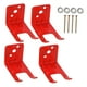thumbnail image 2 of Soporte de extintor de incendios Strade Fareast Limited 4 Uds montaje en pared hierro, 2 of 8