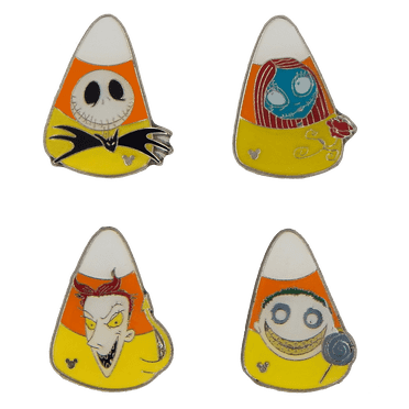 Disney 4 Candy Corn Pin Set Nightmare Before Christmas Disney Park Trading Pins