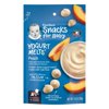 Gerber Stage 3 Baby Food Snacks, Peach Yogurt Melts, 1 oz Bag