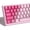 Gradient Pink, variant on COSTOM Pink Fog Translucent Keycap Set, 115 Keys Cherry Profile Transparent Keycaps, Shine Through Keyboard caps for 60% 65% 75% 100% Backlit Mx Switches Mechanical Gaming Keyboard