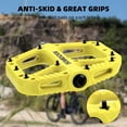 thumbnail image 4 of Pedales de bicicleta de montaña ROCK BROS Nylon Composite Green, 4 of 6