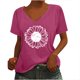 thumbnail image 1 of Camiseta sin mangas con cuello en V y estampado informal elegante para mujer OAVQHLG3B Store  lin121212, 1 of 5