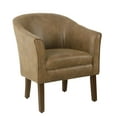 thumbnail image 2 of HomePop Modern Barrel Accent Chair, 2 of 11