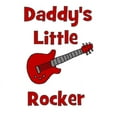 thumbnail image 2 of CafePress - Daddy's Little Rocker With Gu Infant Bodysuit - Baby Light Bodysuit, Size Newborn - 24 Months, 2 of 4