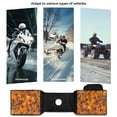 thumbnail image 6 of Uorisanigo Universal ATV Tank Bag Motorcycle Saddlebag Orange Hunting Camo Forest Dirt Bike Rear Rack Bags Snowmobiles Bag Storage Bags Waterproof Front Accessories, 6 of 7