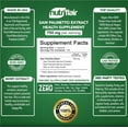 thumbnail image 5 of NutriFlair Saw Palmetto Extract 750mg, 120 Capsules – Men’s Herbal Supplement with Saw Palmetto Berries & Extract – Non-GMO, 5 of 5