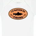 thumbnail image 4 of Inktastic I'd Rather Be Fishing Boys or Girls Baby Bodysuit, 4 of 5