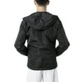 thumbnail image 6 of FANNYC Men's Lightweight Outerwear Jackets Outdoor Hooded Jackets Waterproof Windbreakers Rain Coat Casual Sports Active Jackets 4XL-7XL, 6 of 7