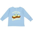 thumbnail image 3 of Inktastic Hanukkah Funny Here for Latkes Boys or Girls Long Sleeve Toddler T-Shirt, 3 of 5