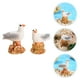 thumbnail image 3 of 12 piezas de gaviota para decoración de jardín, micropaisaje, figura de ave marina, decoración de escritorio, estatua de gaviota, escultura de decoración náutica., 3 of 5