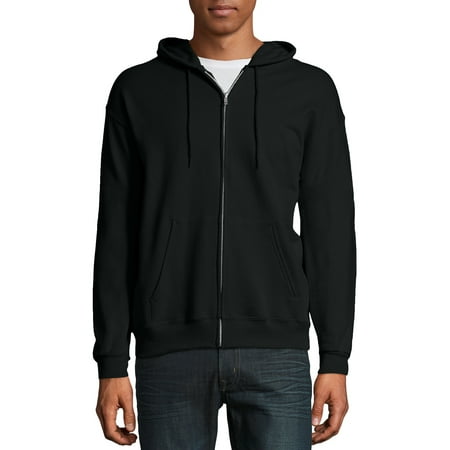 Hanes Men's Ecosmart Fleece Zip Pullover Hoodie with Front (Best Mens Hooded Sweatshirts)