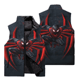 thumbnail image 5 of Nueva chaqueta para hombre, chaleco de superhéroe de Marvel, Spider-Man, chaqueta con estampado 3D, cortavientos, chaqueta cálida para correr al aire libre para hombre, 5 of 5