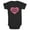 Black, variant on Infant's Care Bears Pink Heart Logo  Bodysuit