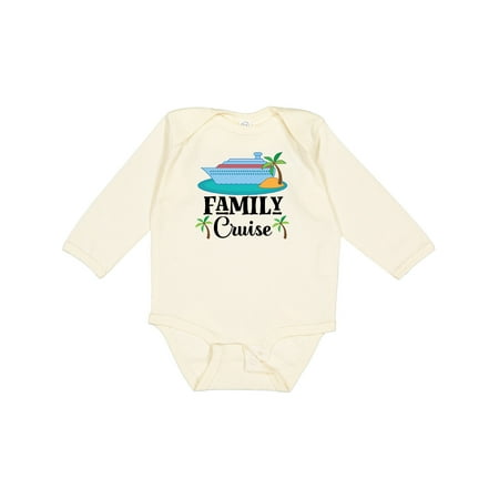 

Inktastic Family Cruise Vacation Trip Gift Baby Boy or Baby Girl Long Sleeve Bodysuit