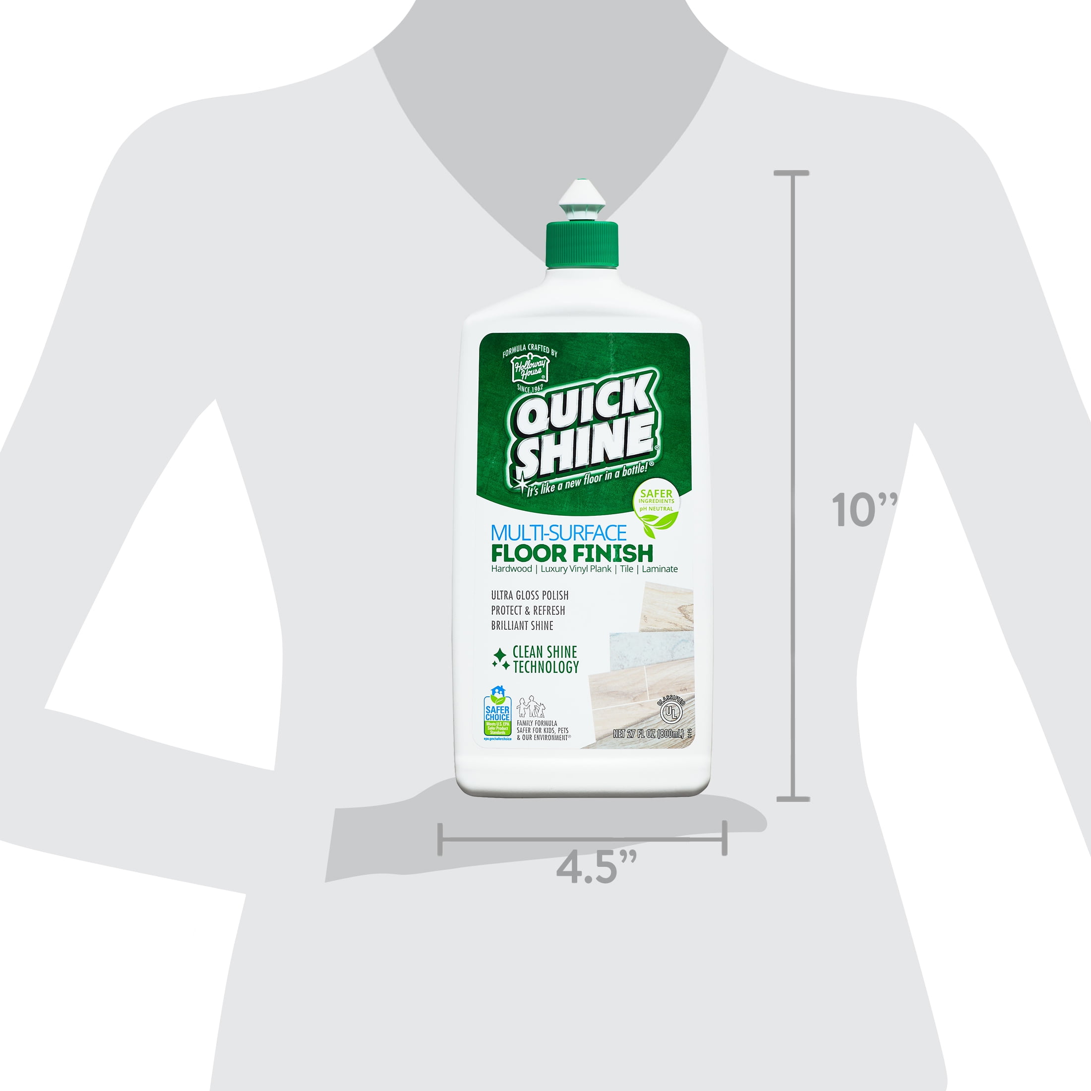 Quick Shine ® Stainless Steel Cleaner + Polish - Quick Shine Floors