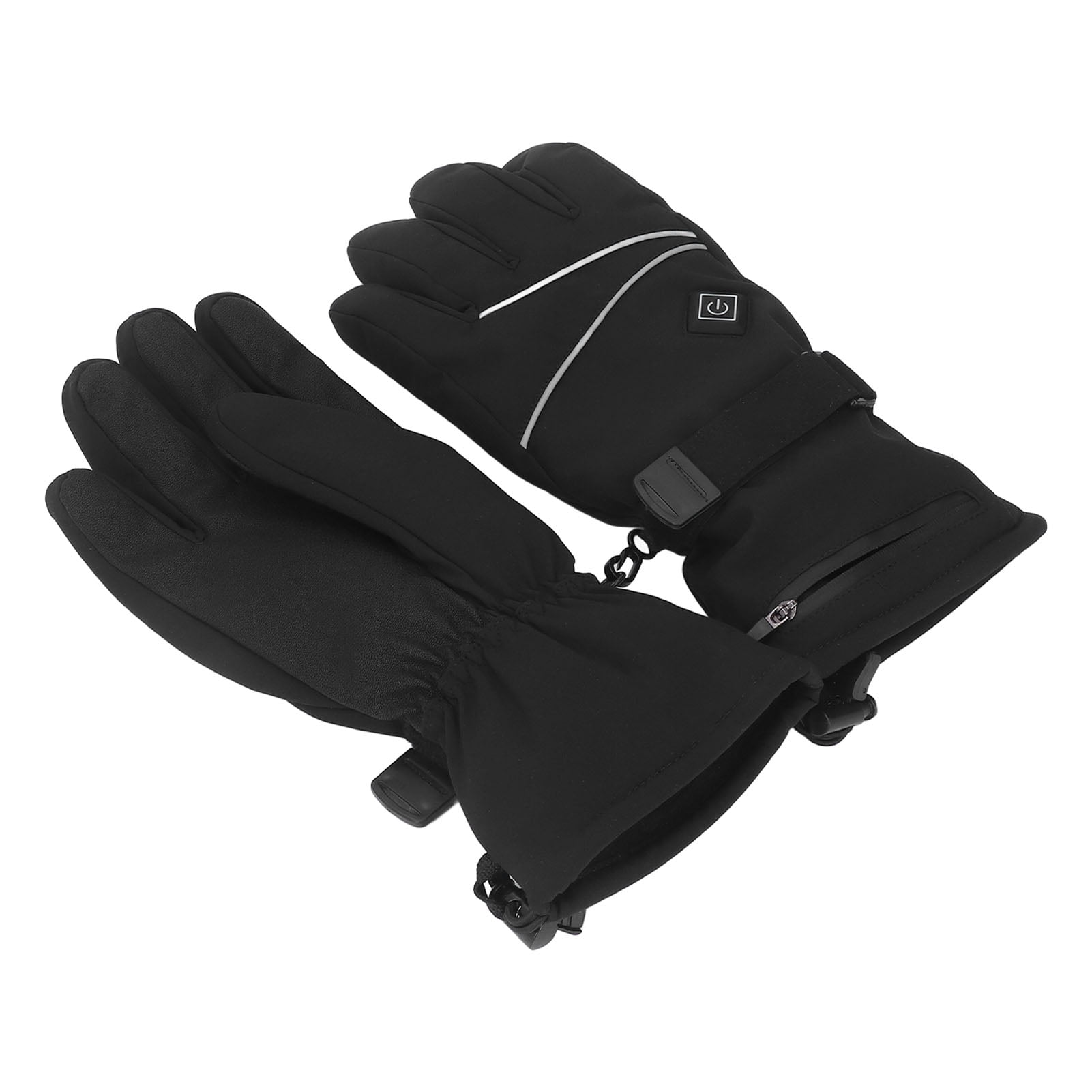 YAHHU Heated Gloves Skiing Snowboarding Electric Battery Heated Gloves with 3 Heating Levels for Men Women, Windproof Thermal Hand Warmer for Winter Outdoor Sports, Size M (13.0 inches / 33 cm)