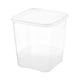 thumbnail image 5 of Juego de 10 recipientes herméticos para almacenar alimentos | Organización de la despensa para harina, granos, azúcar y refrigerios | Recipientes de plástico apilables con tapa, 5 of 9